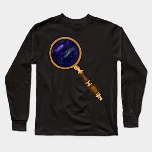 Looking glass Galaxy Long Sleeve T-Shirt